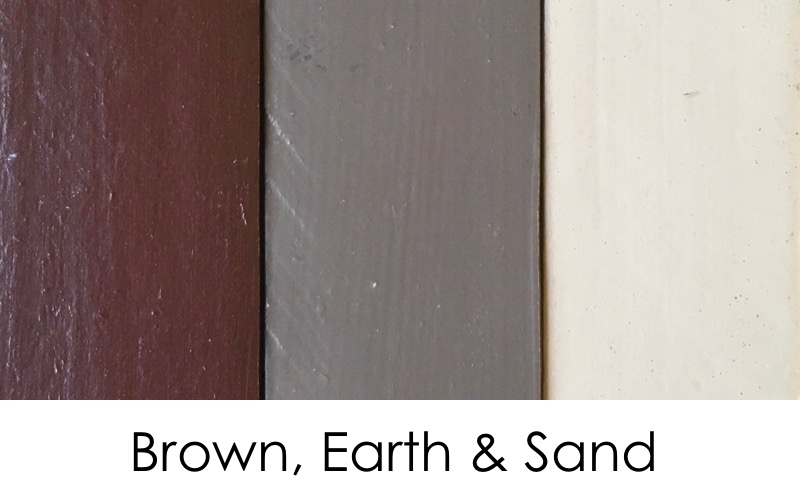 Linseed oilpaint Brown-Earth-Sand